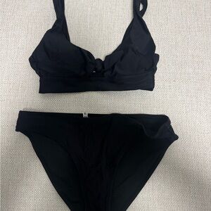 Black Aerie Women's Swimwear Set
